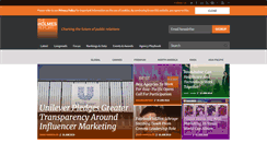 Desktop Screenshot of holmesreport.com